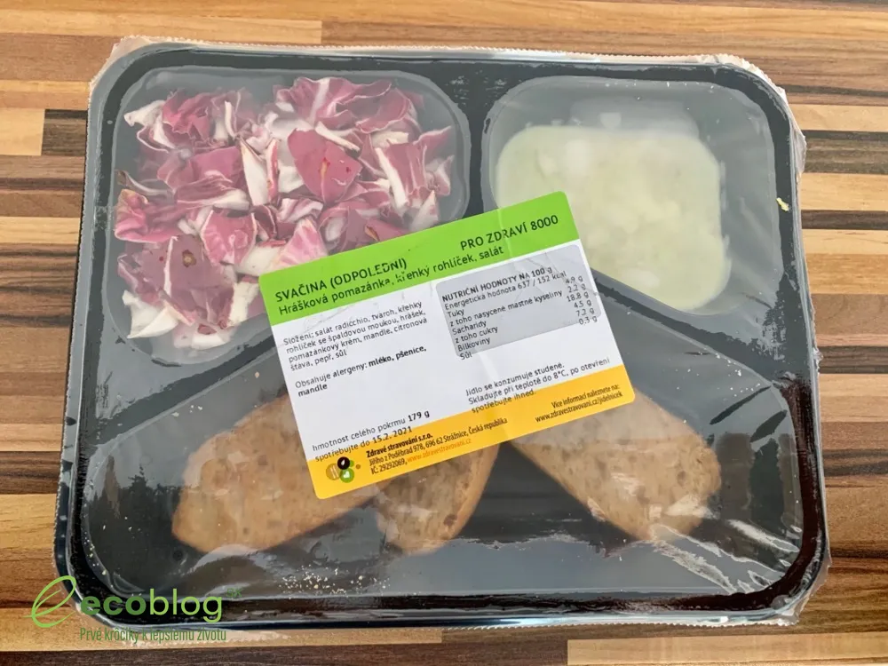 Vegánsky burger z krabičkovej diéty Zdravé stravovanie