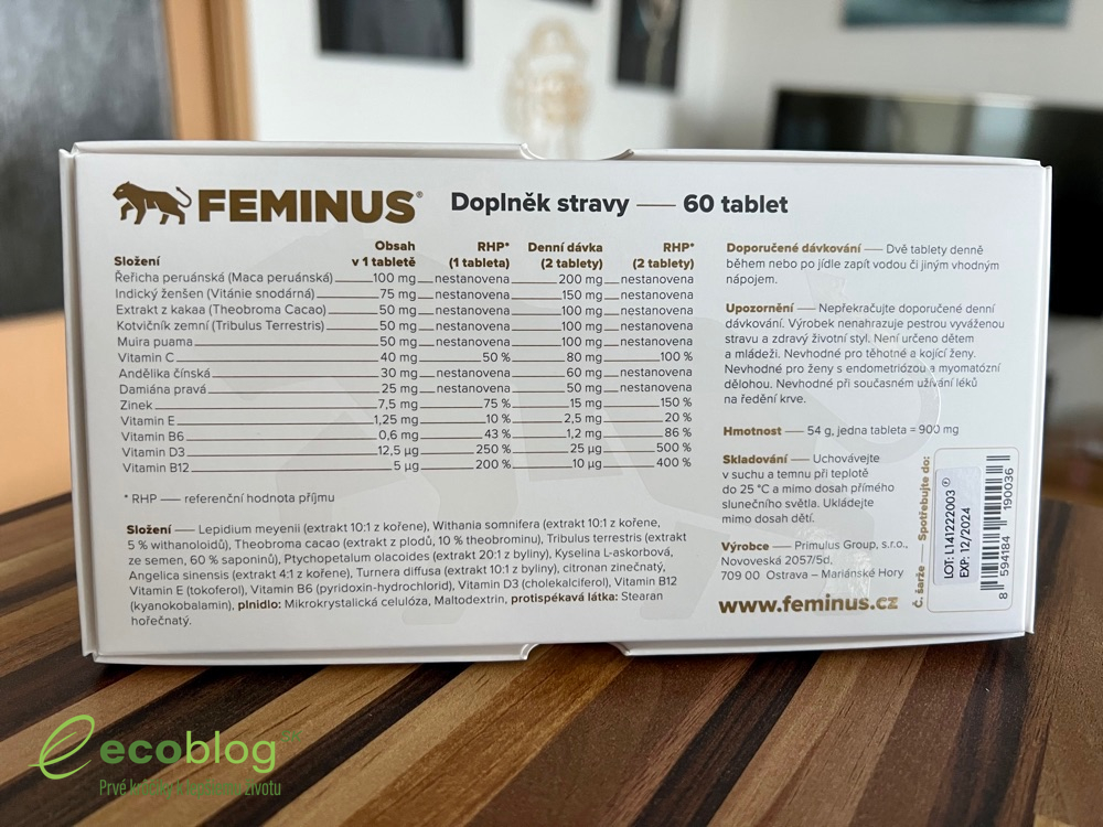 Feminus recenzie