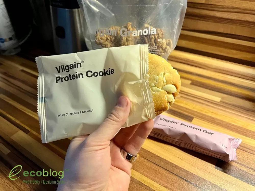 Aktin Vilgain protein cookie recenzia, skúsenosť, test
